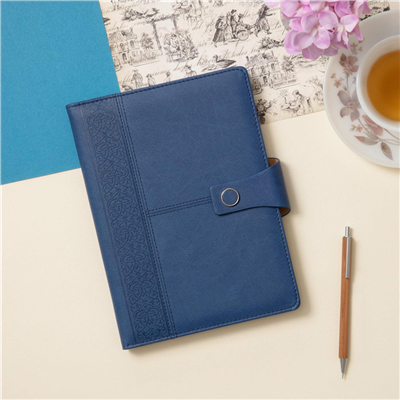 Pu Leather Stylish And Durable Hardcover Notebook Diary